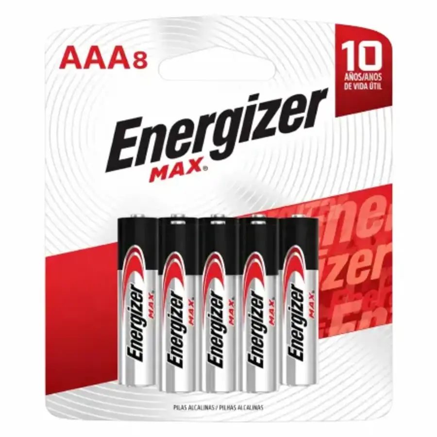 Energizer Battery Aaa8 E92Bp8